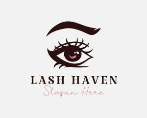 Eye Eyeliner Makeup logo design