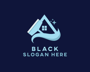 House Window Cleaner Logo