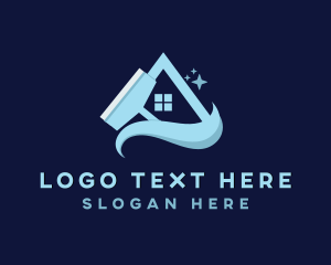 Cleaner - House Window Cleaner logo design