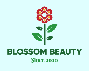 Blossom - Flower Leaves Plant logo design