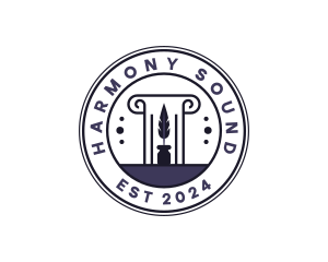 Judicial - Attorney Lawyer Notary logo design
