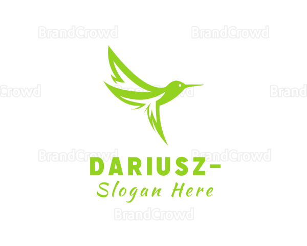 Natural Leaf Hummingbird Logo