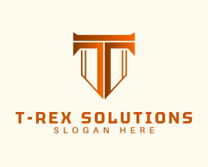 Business Firm Letter T logo design