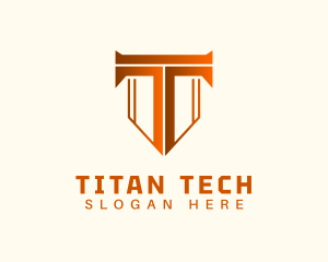 Business Firm Letter T logo design