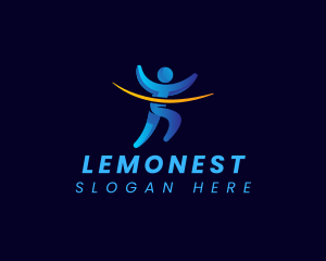 Mentor - Person Leader Success logo design
