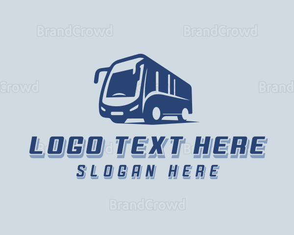Tourist Bus Metro Transit Logo