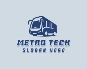 Metro - Tourist Bus Metro Transit logo design