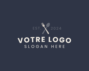 Dish - Minimalist Restaurant Business logo design