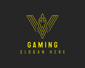 Network - Online Gaming Letter W logo design
