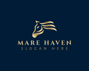 Mare - Wild Equine Horse logo design