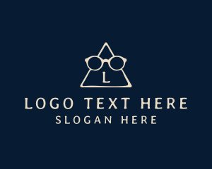 Old Fashioned - Eyeglasses Optical Lens logo design