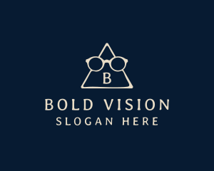 Eyeglasses Optical Lens logo design