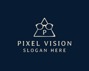 Eyeglasses Optical Lens logo design