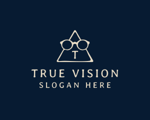 Eyeglasses Optical Lens logo design