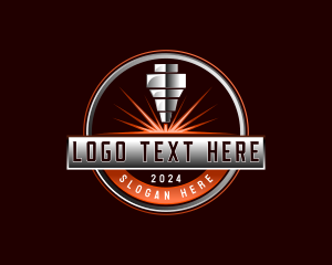 Equipement - Laser Engraving Mechanic logo design