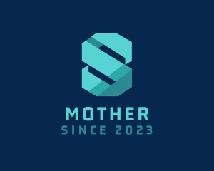 Web - Modern Agency Letter S logo design