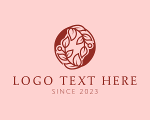 Interior - Flower Fashion Letter O logo design