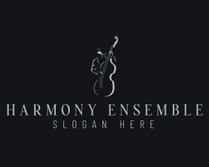 Orchestra - Orchestra Cello Instrumentalist logo design