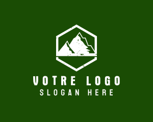 Himalayas - Outdoor Mountain Camp logo design
