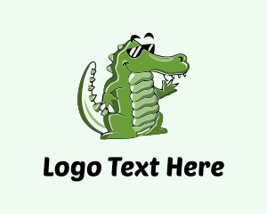 Cool - Cool Croc logo design