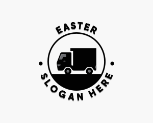 Logistics Delivery Truck Logo