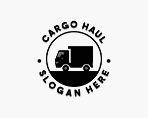 Logistics Delivery Truck logo design