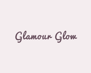 Feminine Cursive Beauty Logo