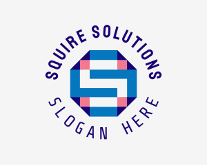 Digital Startup Letter S logo design