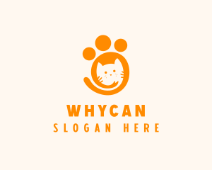 Cat Paw Veterinary Logo
