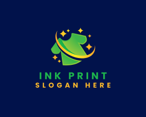 Print - Laundry Print Shirt logo design