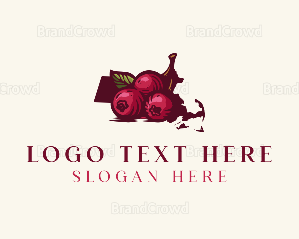 Massachusetts Cranberry Farm Logo