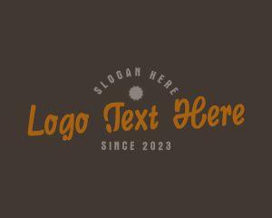 Quirky - Retro Apparel Company logo design