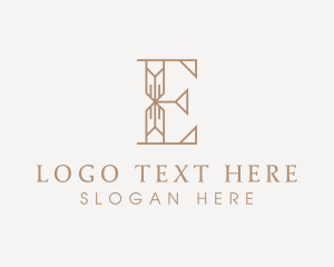 Sophisticated - Classy Letter E logo design