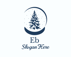 Winter Snow Globe  Logo