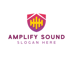 Digital Music Sound logo design