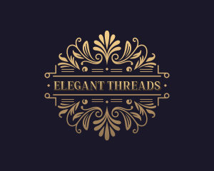 Stylish Floral Event logo design