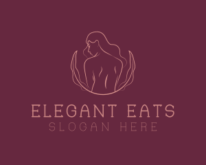 Elegant Female Wellness Spa logo design