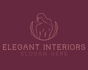 Elegant Female Wellness Spa logo design