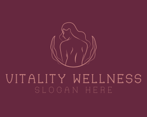 Elegant Female Wellness Spa logo design