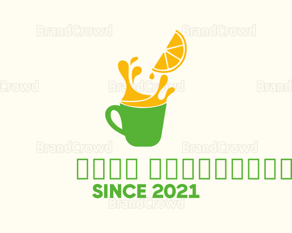 Orange Juice Stall Logo