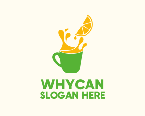Orange Juice Stall  Logo