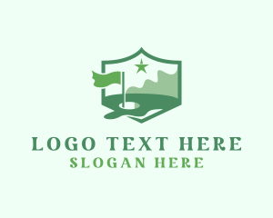 Flag - Golf Star Course logo design