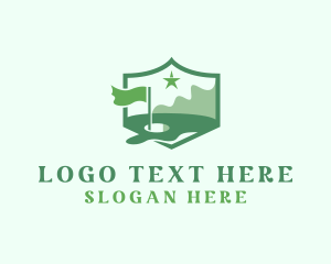 Mini Golf - Golf Star Course logo design