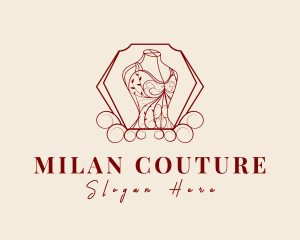 Ornate Luxury Fashion logo design