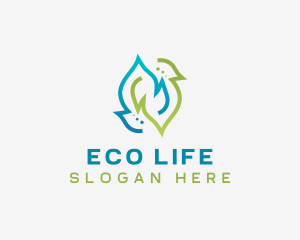 Sustainable - Sustainable Natural Leaf logo design