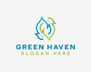 Foliage - Sustainable Natural Leaf logo design