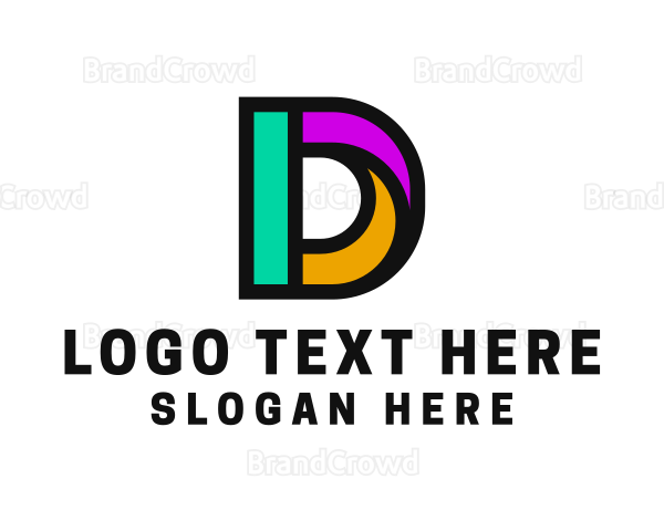 Advertising Agency Letter D Logo