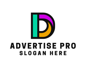 Advertising - Advertising Agency Letter D logo design
