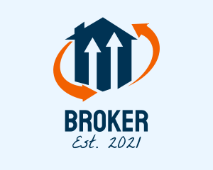 Housing Stock Broker  logo design