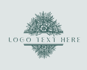 Bouquet - Florist Bouquet Gardening logo design